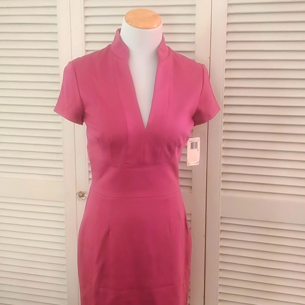 Trina Turk New w $255 Tags fitted jersey dress